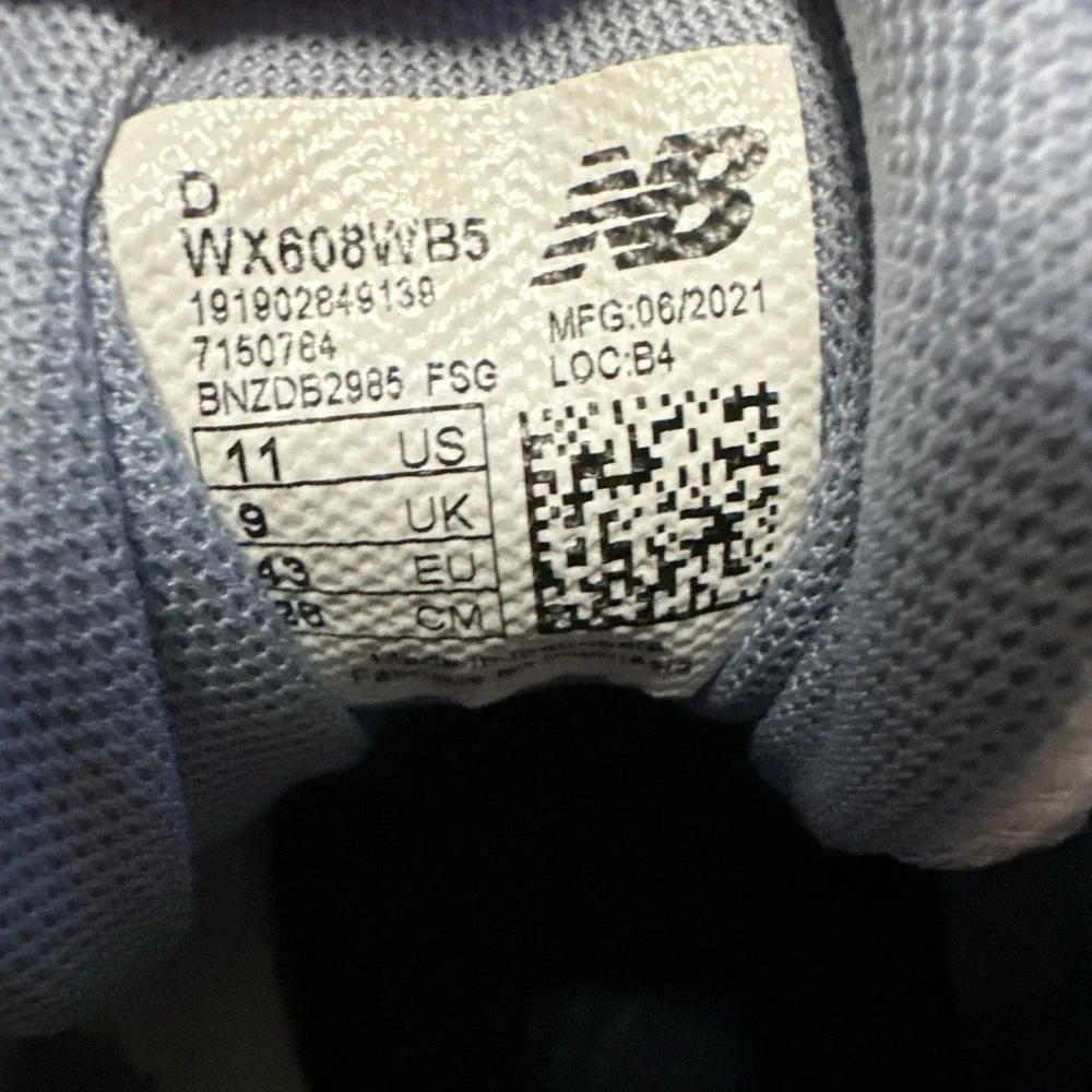New Balance 608v5 White Casual Sneakers Women's 11 Retro‎ Streetwear